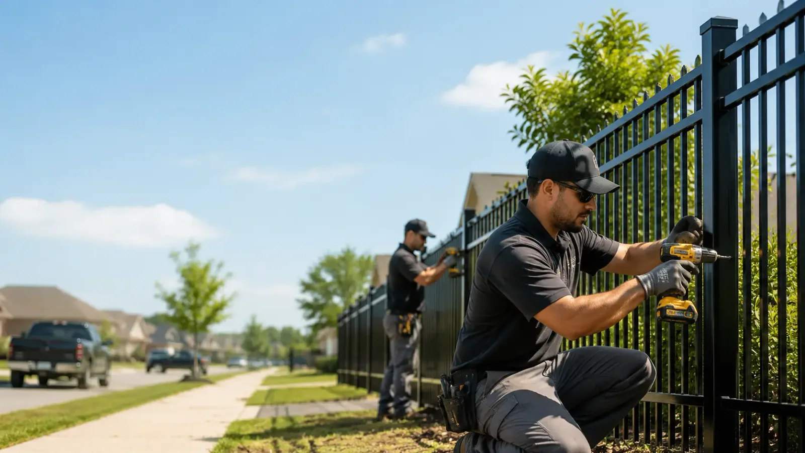 Metal Fence Installation in Keswick, VA